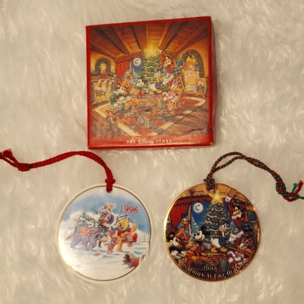 Disney Ornaments, 1995 & 1996